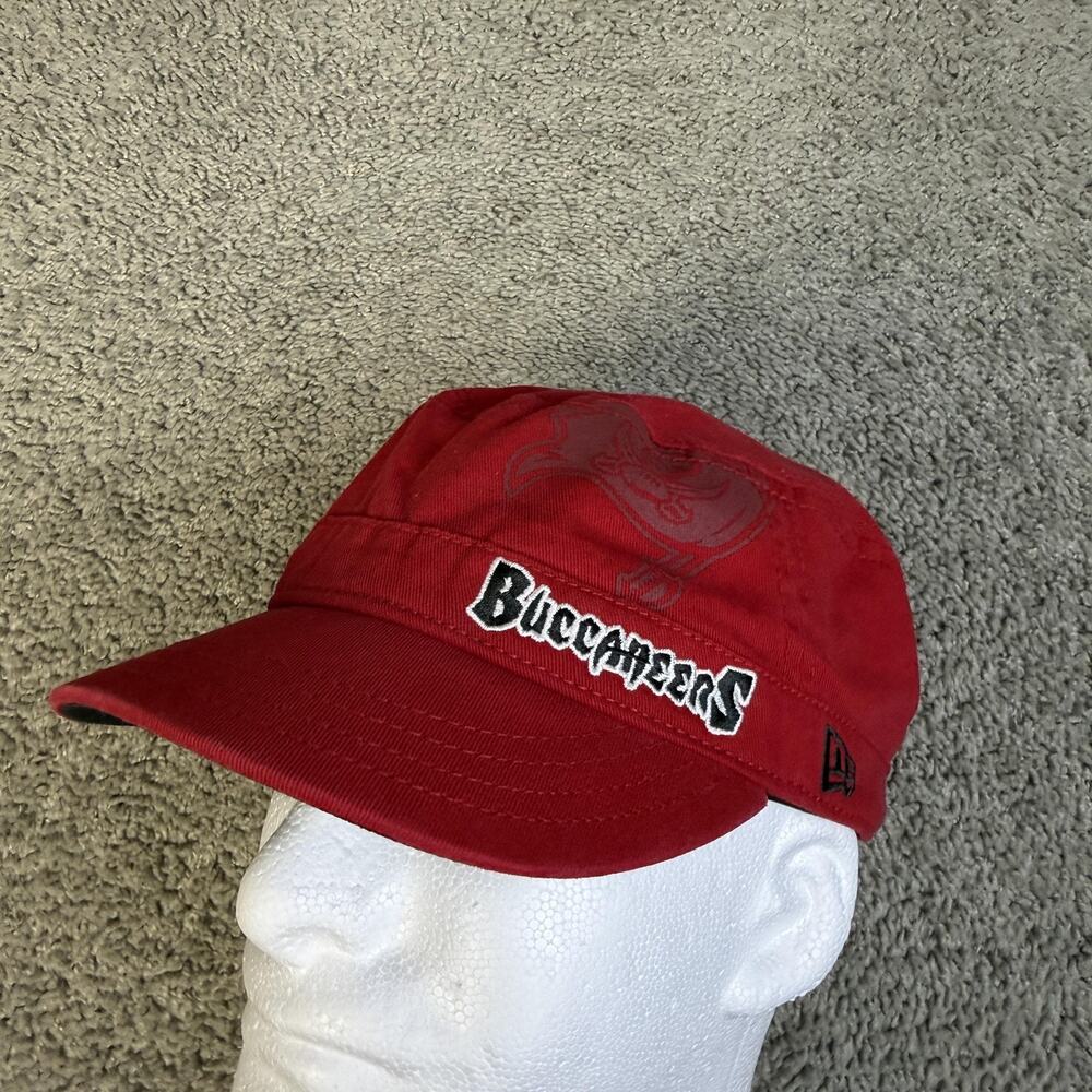 Tampa Bay Buccaneers Hat Cap Strap Back Womens One Size Red NFL Football New Era